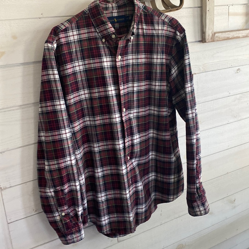Mens Ralph Lauren button down shirt